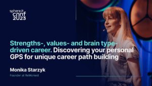 Strengths-, values- and brain type-driven career. Discovering your personal GPS for unique career path building.